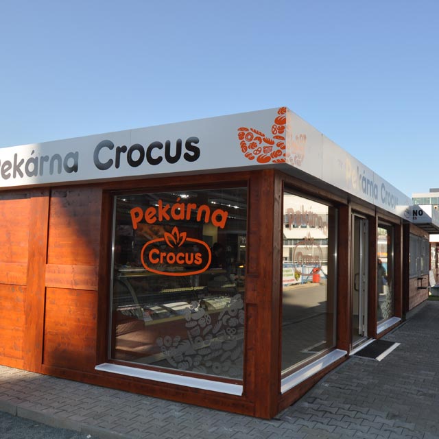 prodejny pekárny CROCUS